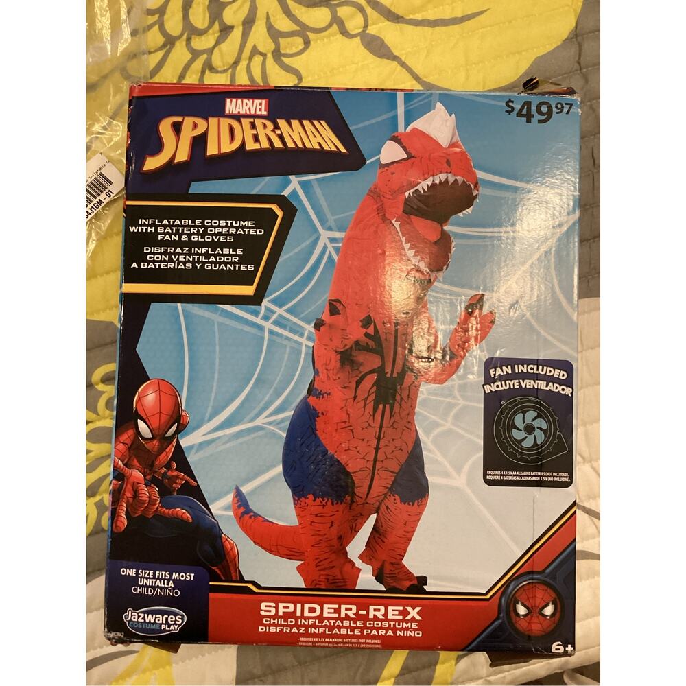 Jazwares Marvel Spider-Man "Spider-Rex" Child Inflatable Costume